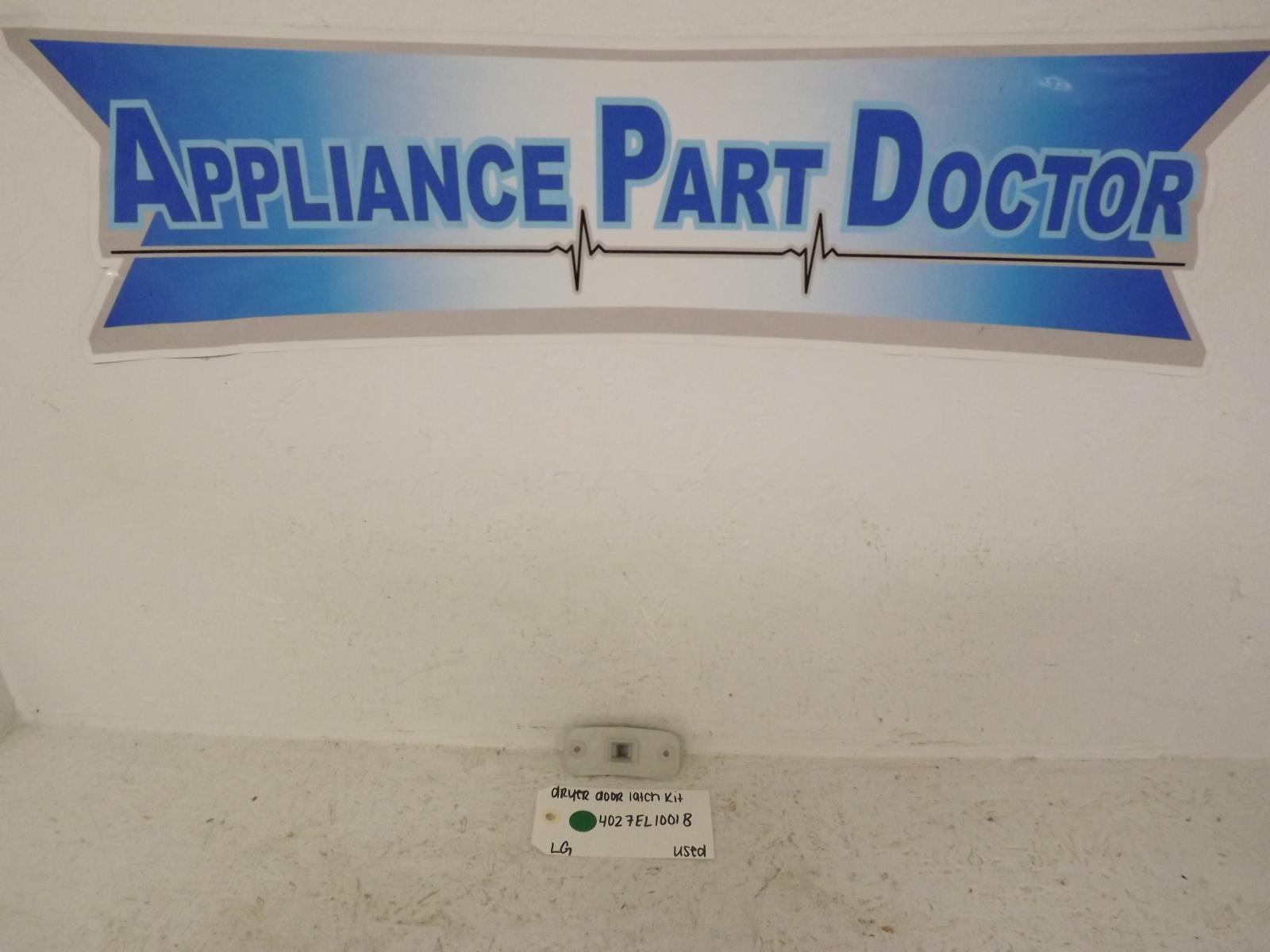 LG Dryer 4027EL1001B Door Latch Kit Used LG Dryer 4027EL1001B Door Latch Kit Used